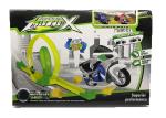 Exciting Mini Motorcycle Kids Toy Race Track , Children's Race Track Playset