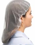 Dustproof Disposable Hair Nets Nylon Mesh Bouffant Hat For Hotel Laboratory