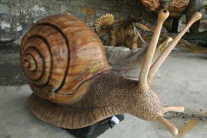 Wholesale Lovely Animatronic Snail Indoor Outdoor Theme Park Simulation Insects from china suppliers