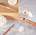 Hand Woven Gifts Bamboo Circular Knitting Needles Carbonized Bamboo Crochet