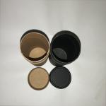 Black 155mm Height Carton Tube Packaging For Makeup