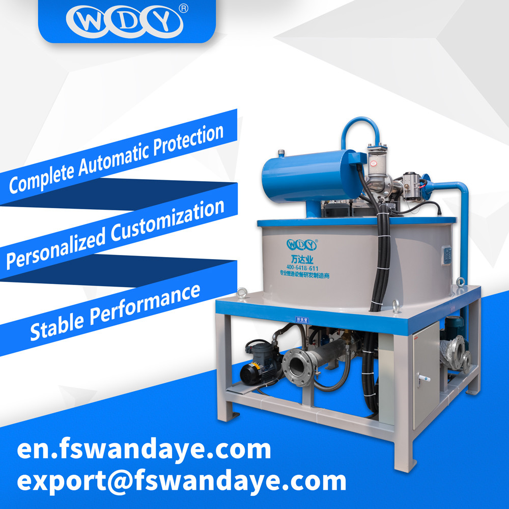 Coltan Processing Plant Wet Magnetic Ore Separator / Self Cleaning Magnetic Separator ceramic slurry