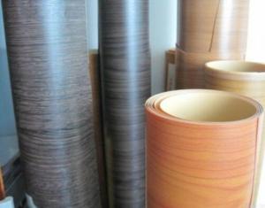 Wholesale 0.5 mm Black American Walnut Wood Veneer Rolls With Fleece Backed from china suppliers