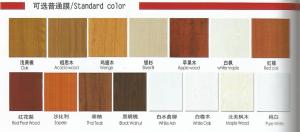 Wholesale standard colors for PVC-MDF doors / solid wooden doors from china suppliers