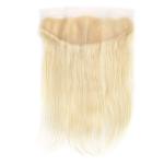 Ear To Ear 13x4 Lace Closure Blonde Hair Straight Virgin Hair Natural Color