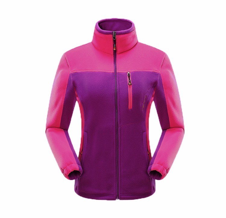 100% cotton China Factory Contrast Color Fleece Warm Jackets Women and Men 2017 Winter (size:M-5xl)