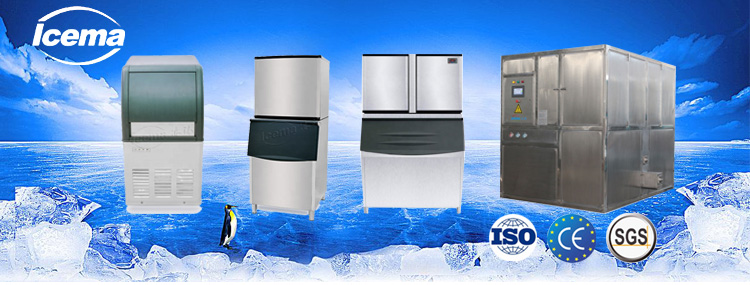 9T/24h Industrial Ice Cube Machine Automatic Commercial Ice Machine For Home / Restaurant / Shop / Drinking / Bar
