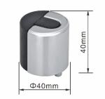 Half Rubber Striker Inserted Floor Door Holder Commercial Floor Mounted Door