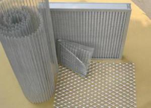 Wholesale Galvanized Steel Aluminum Expanded Metal / Wire Mesh Fence For Equipment Protection from china suppliers