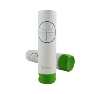 Wholesale 20ml40ml60ml80ml100ml120ml Soft Plastic Squeeze Tube Empty Face Wash Tube Cosmetic Packaging Laminated Black PE Tube from china suppliers