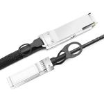 HPE X240 JL284A Compatible 5m (16ft) 100G QSFP28 to Four 25G SFP28 Copper Direct
