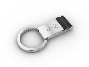 Wholesale Tagor Jewelry Top Quality Trendy Classic Men's Gift 316L Stainless Steel Key Chains ADK39 from china suppliers