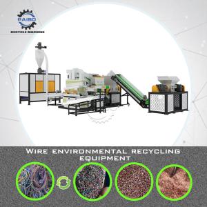 Wholesale Electric Scrap Copper Wire Granulator Recycling Machine Suitable for Cable Wire Scrap from china suppliers