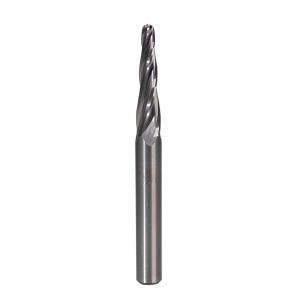 Wholesale Three Flute 12.7mm Shank Dia CNC Carving Bit Carbide Spiral Upcut 3D Router Bit from china suppliers