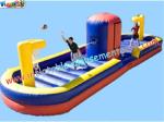 Durable Inflatable bungee Toys Games Commercial grade 0.55mm PVC tarpaulin for