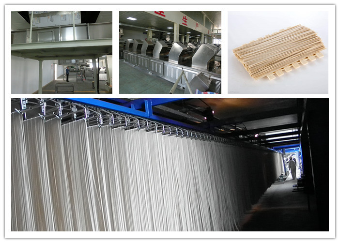 Durable Vermicelli Production Line Industrial Automatic Dried Stick Noodles Making Machine