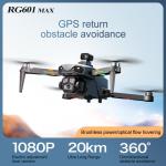 Professional RC Quadcopter Original Rg601 Max 5G GPS Drone with Dual 4K HD