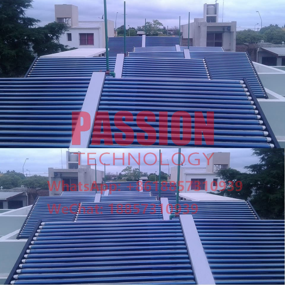 5000L Hotel Solar Water Heater 50tubes Glass Tube Solar Thermal Collector
