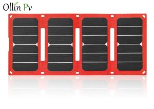 Wholesale Commercial Solar Charger Bag 28W Solar Fast Charging Dimension 675*302*2mm from china suppliers
