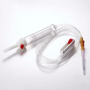 Wholesale Luer Lock Disposable PVC Infusion Blood Tubing Set For Hemodialysis from china suppliers