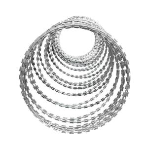 Wholesale Economical Custom Design Concertina Price Anti Climb Blade Barbed Wire Prison Razor Barbed Wire from china suppliers