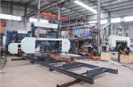 Auto Forward Backward L12m Wood Bandsaw Mill Horizontal For Hardwood