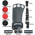 Crossfit Hypalon 3 hole hand grips gym fitness palm protection