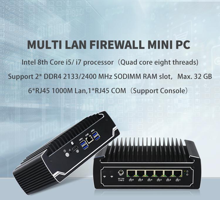 MULTI LAN FIREWALL MINI PC