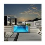 100mm Thick High Light Transmission UV Acrylic Panels for Customized Swimming