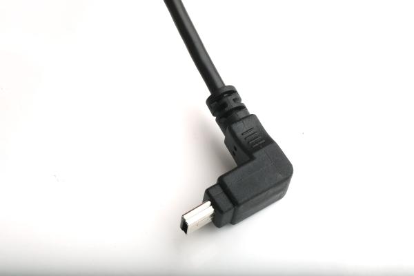 MOUNTABLE USB PORT TYPE B FEMALE PANEL MOUNT ADAPTER TO USB MINI-B MALE TOP