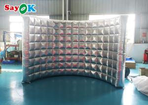Wholesale White LED Inflatable Photo Booth Wall Weddings Birthdays Events Advertising from china suppliers