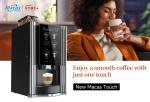 Stainless Steel 304 Commercial Coffee Espresso Vending Machine 57Kg
