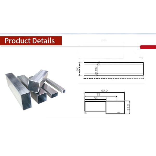 Factory Price ASTM A106 A36 A53 BS Shs Hollow Square Galvanized Structural Erw Rectangular Steel Tube/pipe