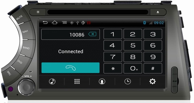 Ouchuangbo Special Android 4.0 Car Audio GPS/ Blue tooth iPod for Ssangyong Actyon /Kyron DVD Navi S150 Radio OCB-158C
