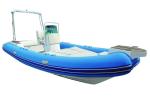 Rigid Hull Transport Tour Inflatable RIB Boats With 1.2mm PVC Tube