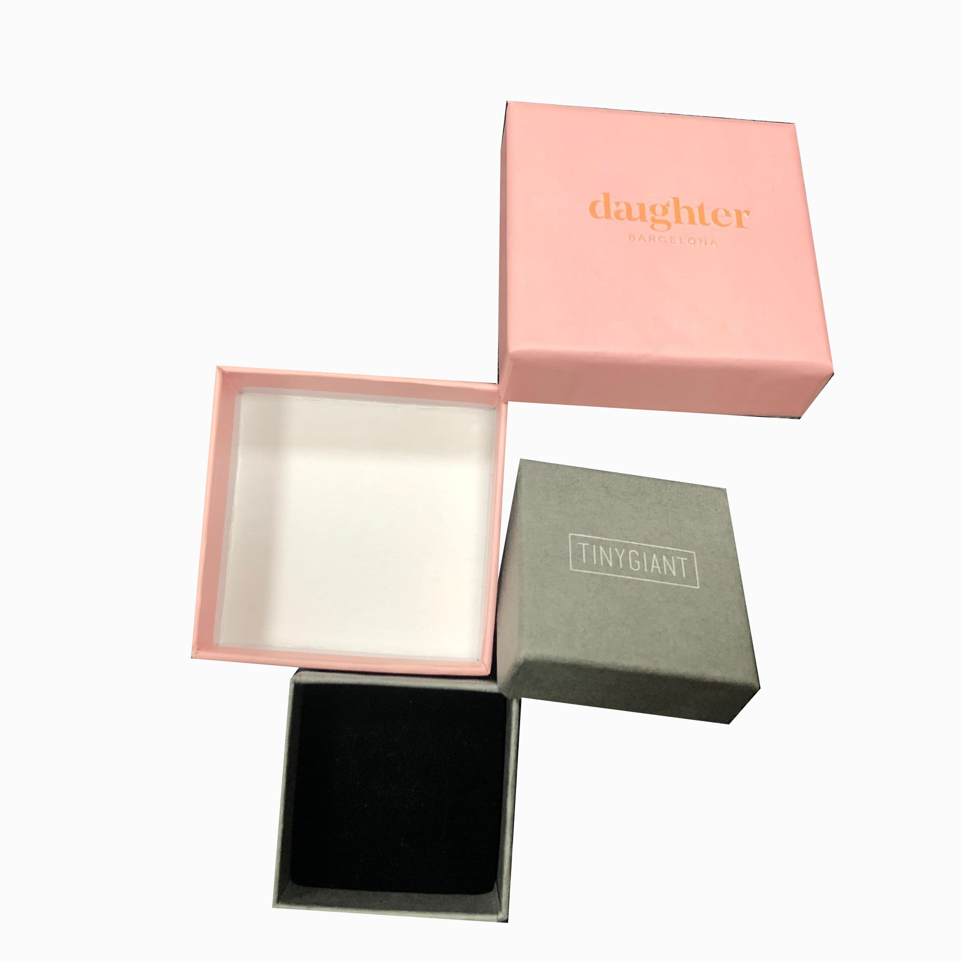 Custom Paper Jewelry Drawer Packaging Box Recycled With Magnet Closure