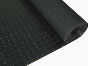 Wholesale 1 - 1.5m Width Round Button Industrial Rubber Sheet , Anti-slip Rubber Flooring Sheet from china suppliers