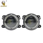 Universal LED Fog Light For Car Motorcycle 4 Inch White Yellow