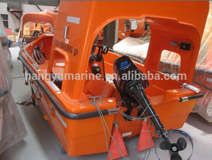 High performance Marine FRP Rescue Boat for sale