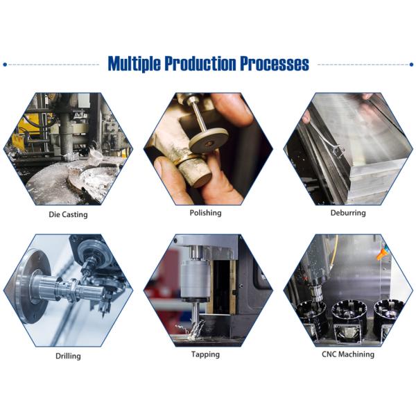 Die Casting Factory Custom Casting Precision Aluminum Die Casting CCTV Camera Housing