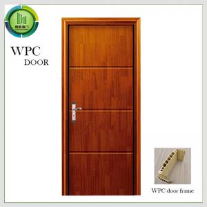 Wholesale Fire Rated WPC Plain Solid Wood Interior Doors Termite Resistance Home Use from china suppliers