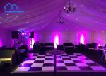 Durable Luxury Wedding Tent Liner White Color For Party Marquee Lining For Tent