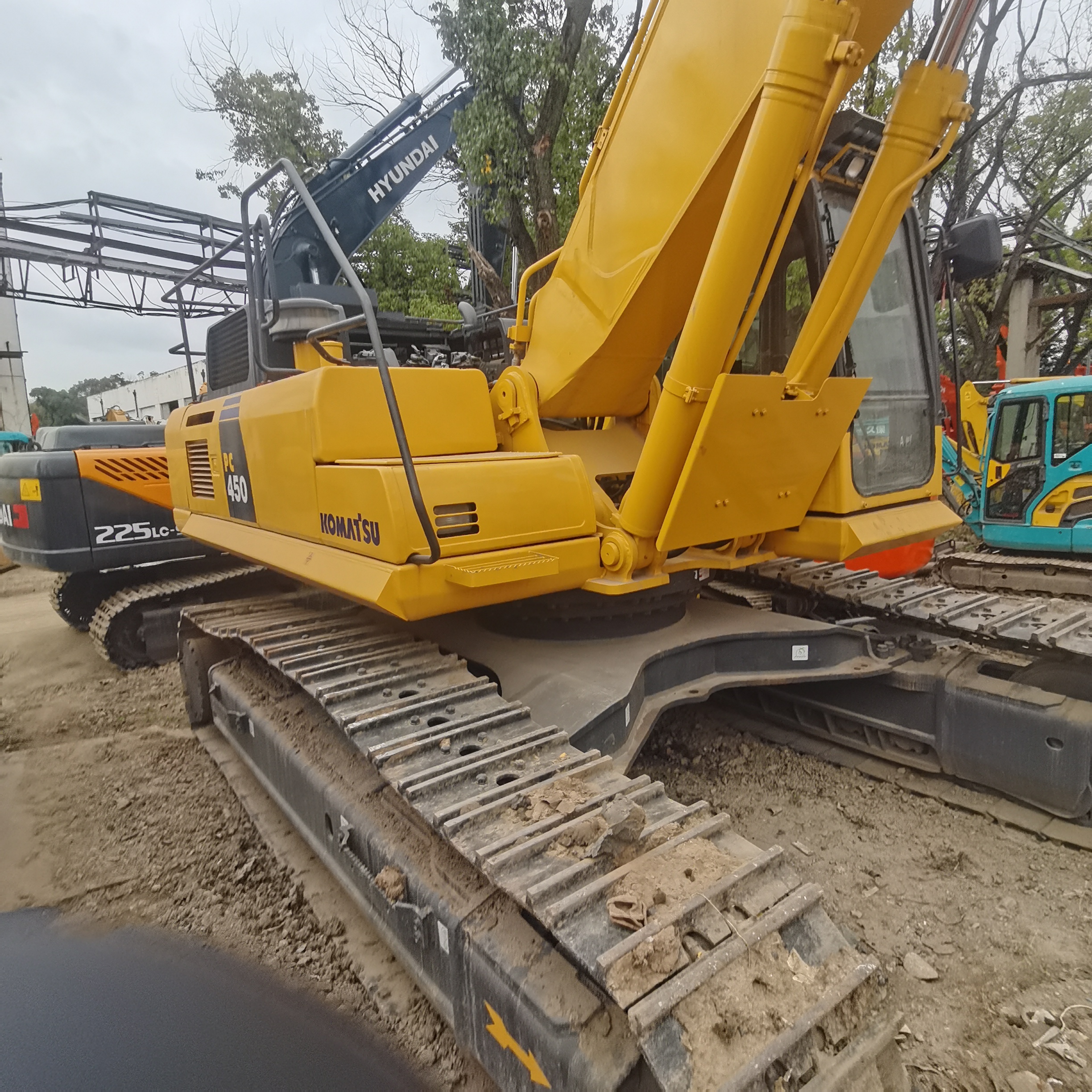 Used Komatsu Pc 450 crawler excavator for sale Second-hand 45 ton excavator machine