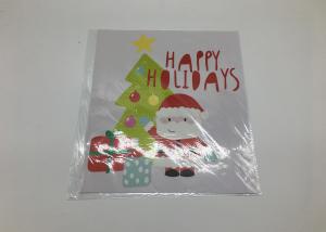 Wholesale Customized PVC Wall Decals For Christmas Decoration / White Ink Festival Party Accessories from china suppliers