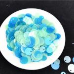 365 Colors 6mm 8mm 10mm MixesTop Hole Round Flat Loose Sequins for DIY Craft