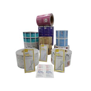 Wholesale Flexographic Printing Pharmaceutical Aluminum Foil for Iodine Wipes Packaging Material from china suppliers