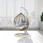 Single Basket Hanging Children Rattan Egg Chair