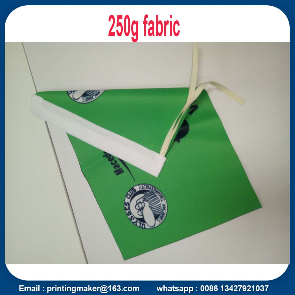 flags with double sided printing
