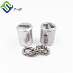 Climbing Net Playground Rope Connector 16mm Aluminium 6063 Rope Buckles