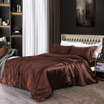 Home Textile Mulberry Silk Bed Sheets , Queen Size 20x30in Fitted Silk Bed
